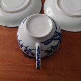 Lot tasse et 2 sous tasses anciennes Japonaises