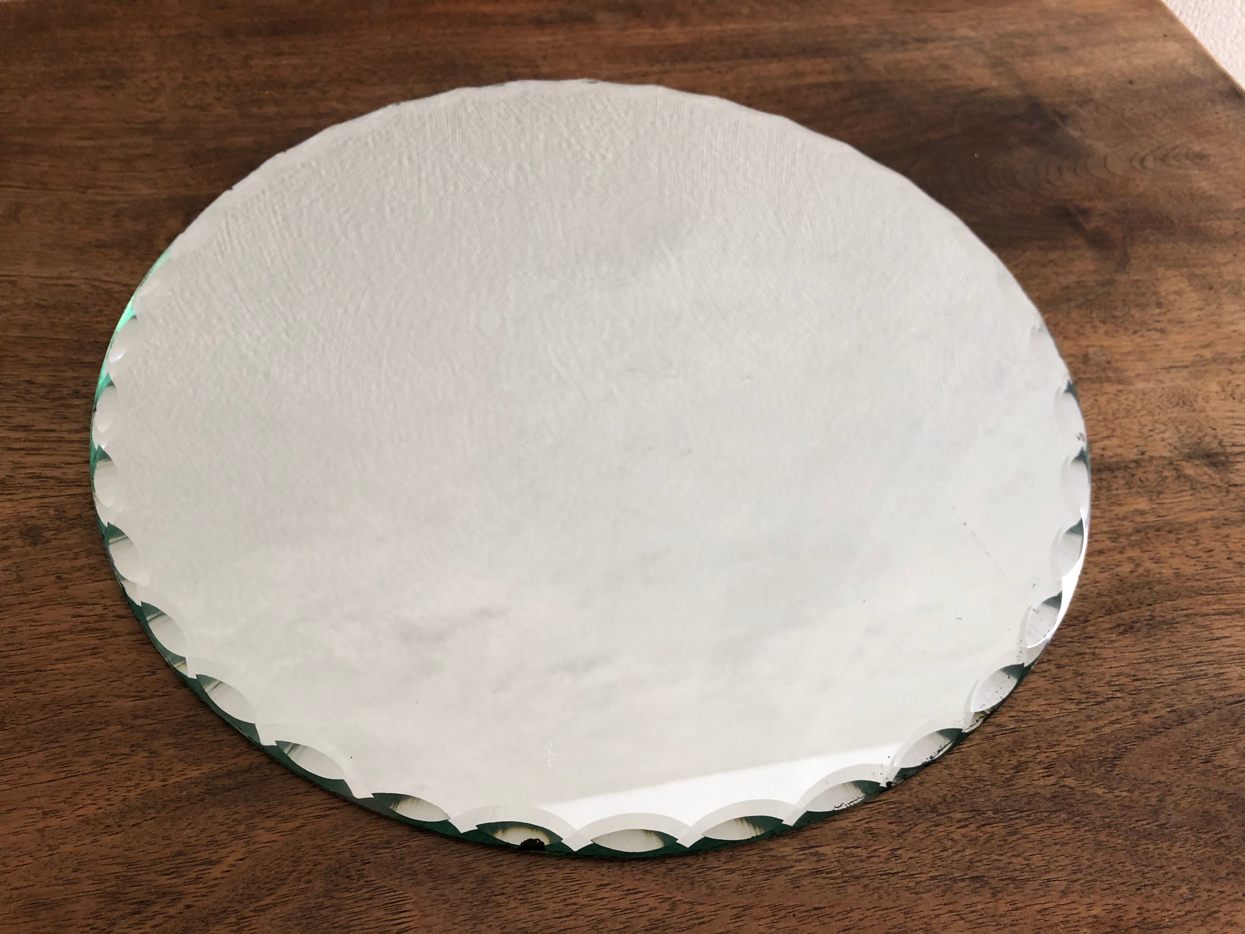 Miroir rond biseauté 32,5 cm