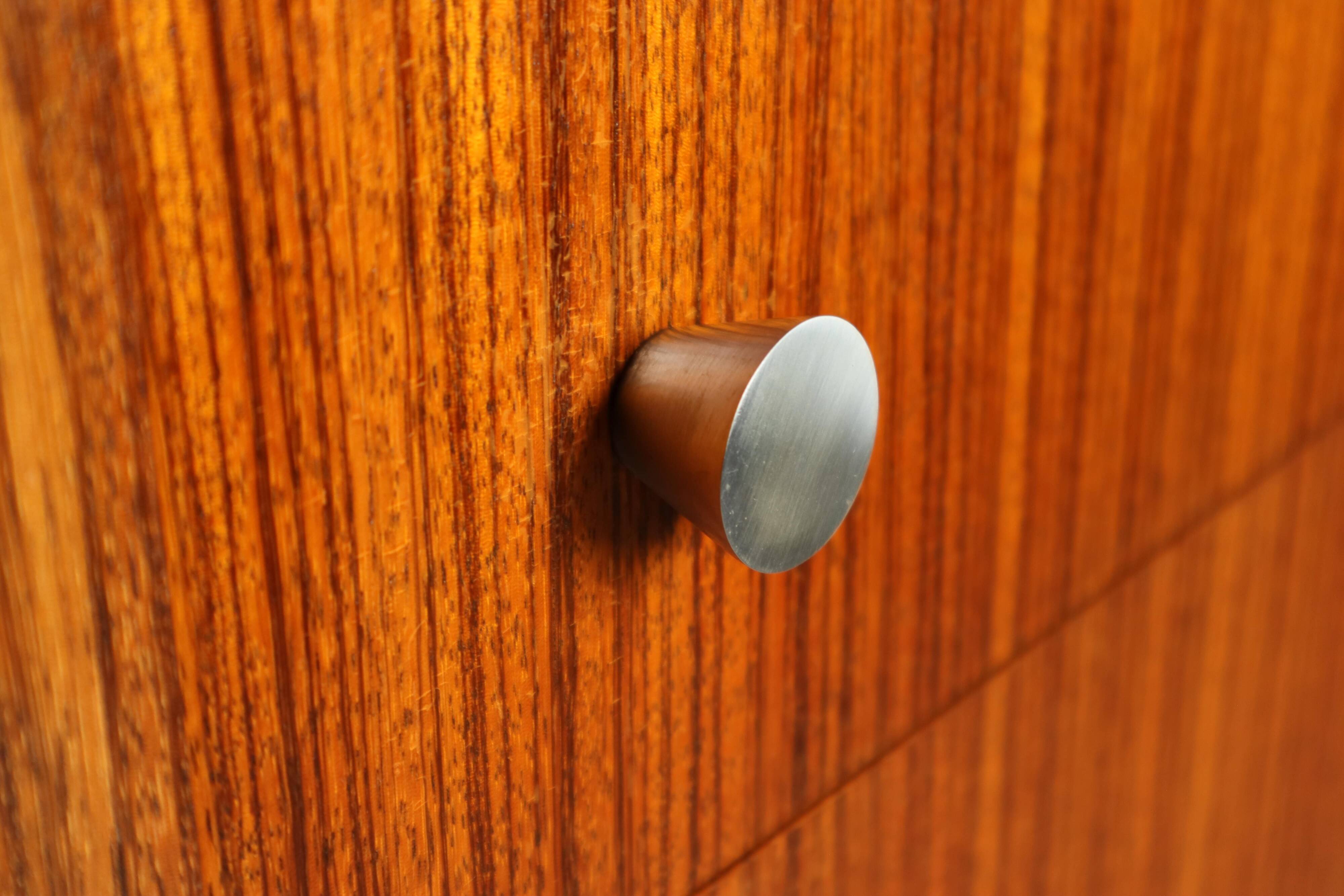 Alfred Hendrickx for Belform – Zebrano chest of drawers, 1960s