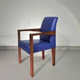 4 x Hugues Chevalier conference Ying Bridge chair / leather
