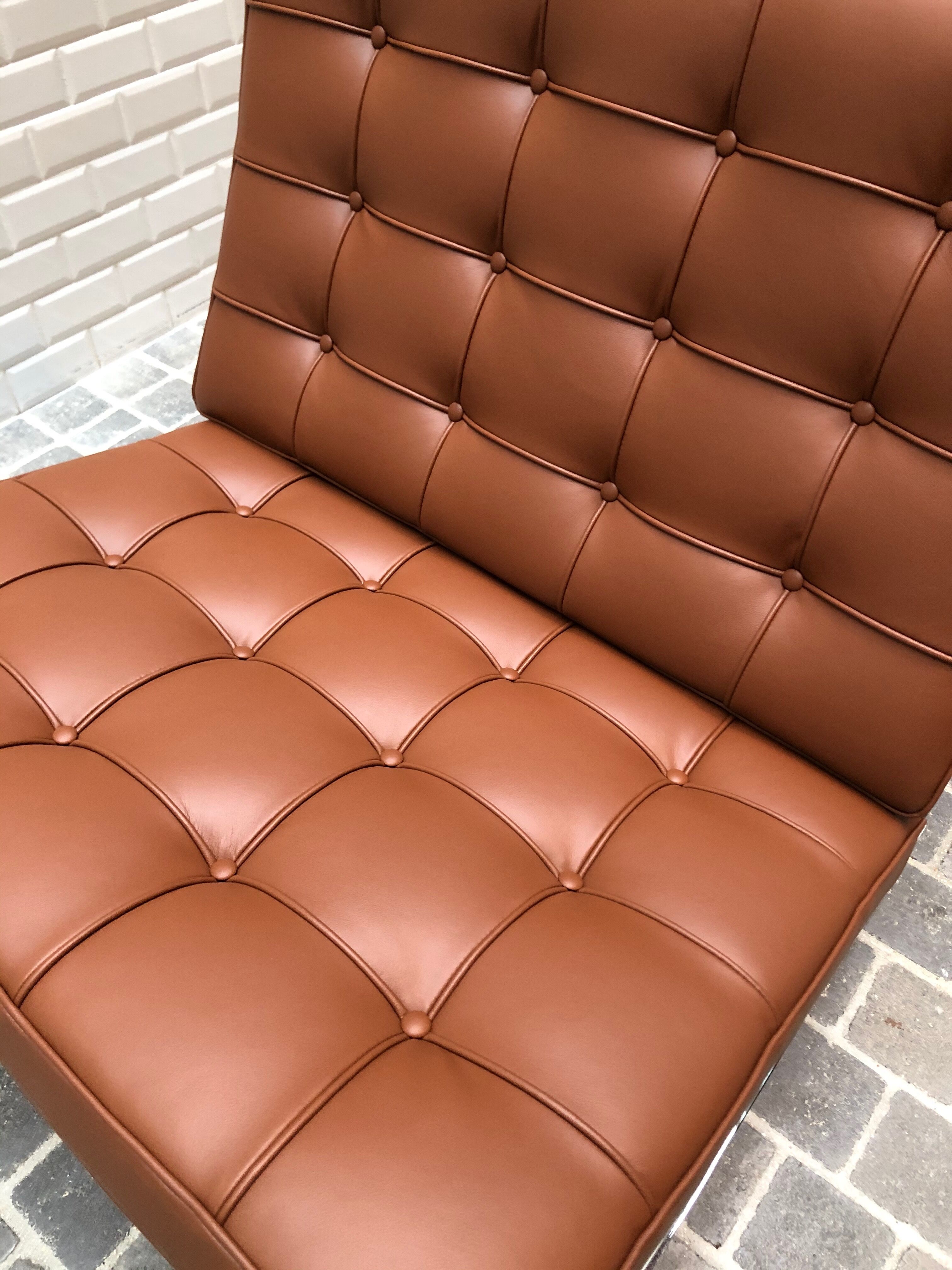 Fauteuil Barcelona de Mies van de Rohe pour Knoll