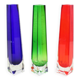 Set of 3 VEB vases 1970