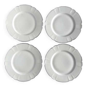 4 dessert plates Haviland