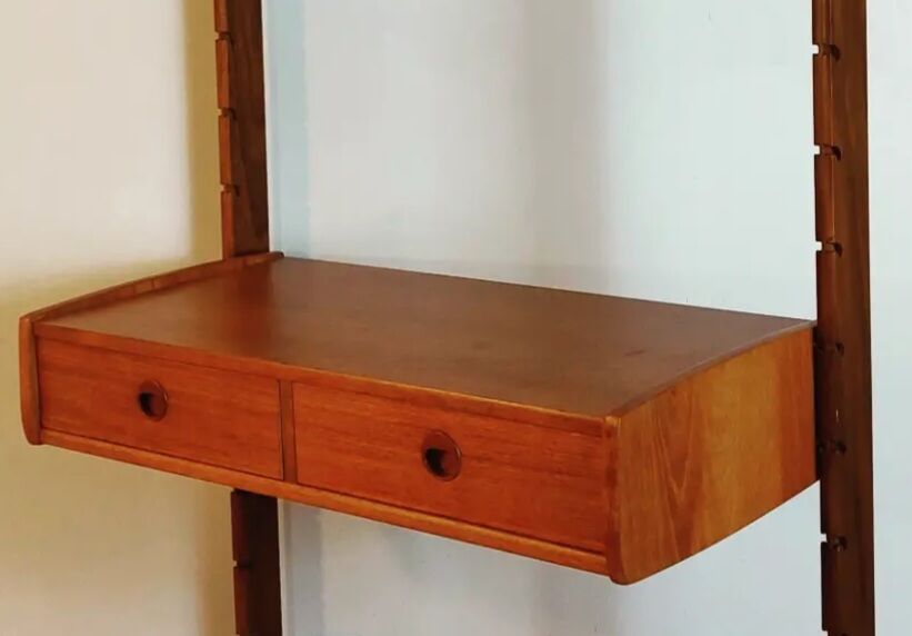 Norwegian teak storage furniture, Ergo model, 2 modules by blindheim