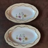 Set of 2 Lamandinoise butter dishes