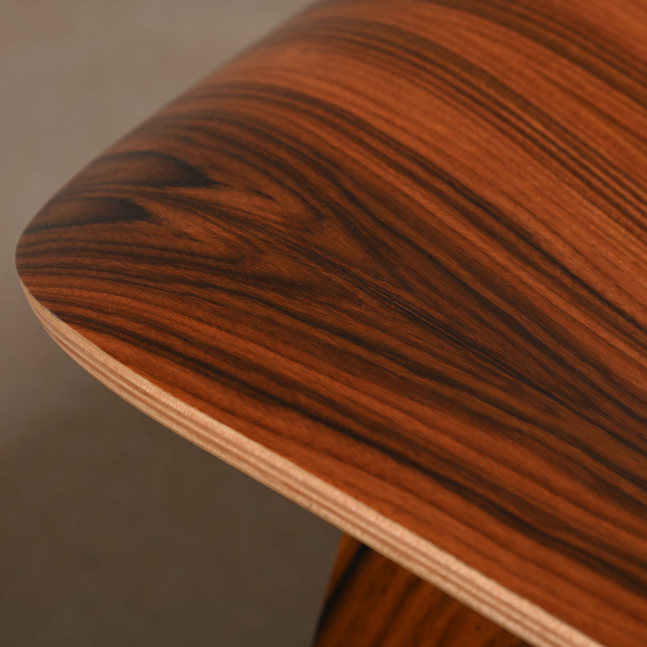 Charles & Ray Eames LCW Santos Palisander Lounge Chair for Herman Miller