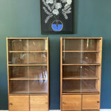 2 bibliothèques suédoises années 60