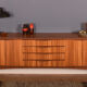 Restored 1960s Retro EON Elliots of Newbury Zebrano Sideboard Atomic Legs