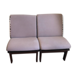 Pair of composable heaters - wooden base