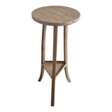Old pedestal table driftwood