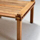 Architectural coffee table in ash 'Farmer', Gerd Lange, Bofinger
