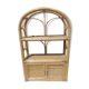 Wall or standing rattan shelf
