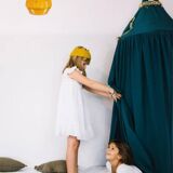 Petite lampe à suspension EVA * Art déco * Lampe suspendue MCM * Plafonnier vintage recâblé * Yougoslavie