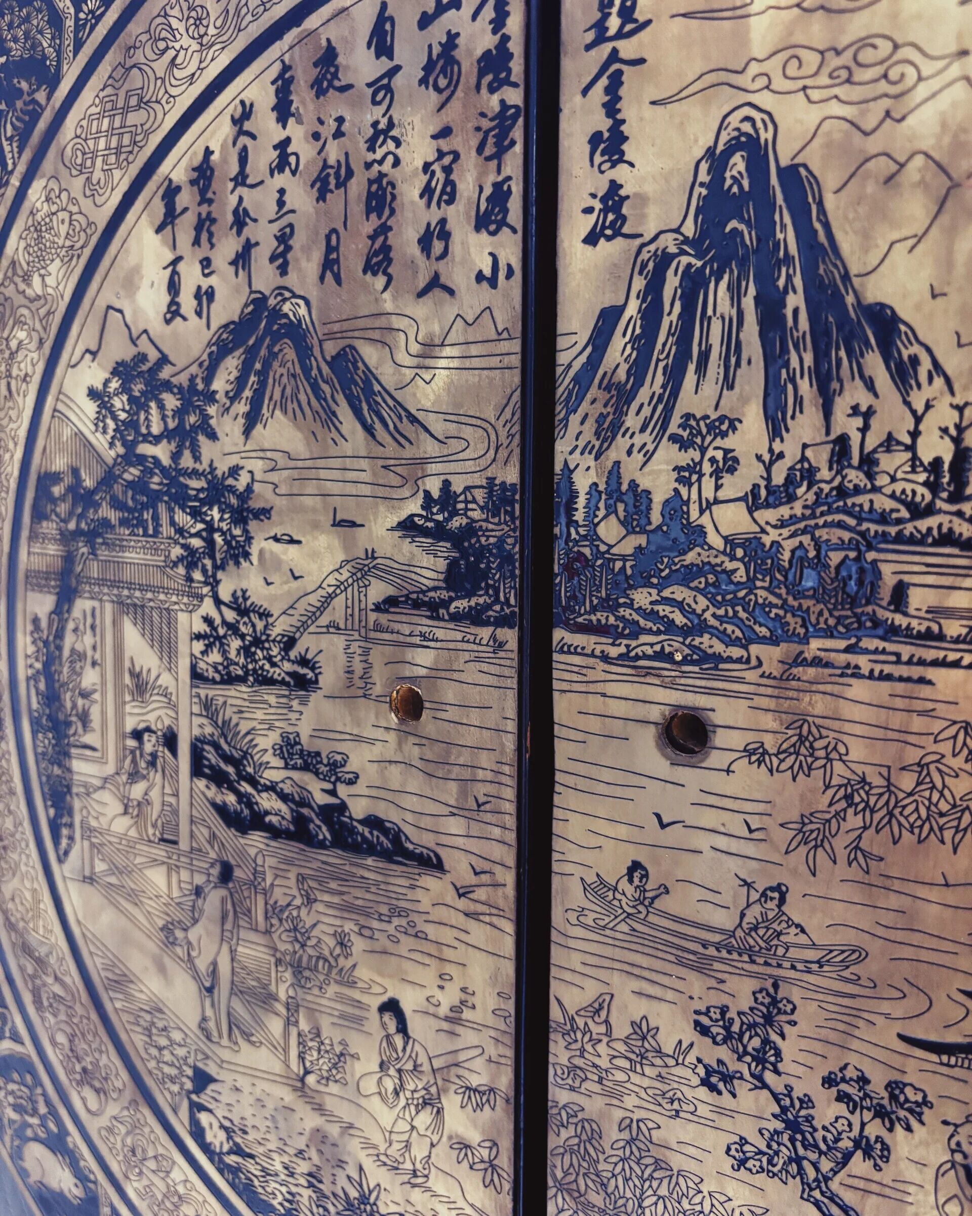 Cabinet chinois ancien