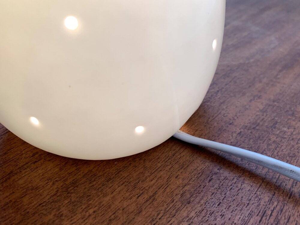 Postmodern porcelain table lamp from Ikea, 2000s.