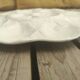 White Gien earthenware oyster dish
