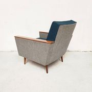 Paire de fauteuils bicolores, 1960