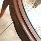 Coffee table in cannage