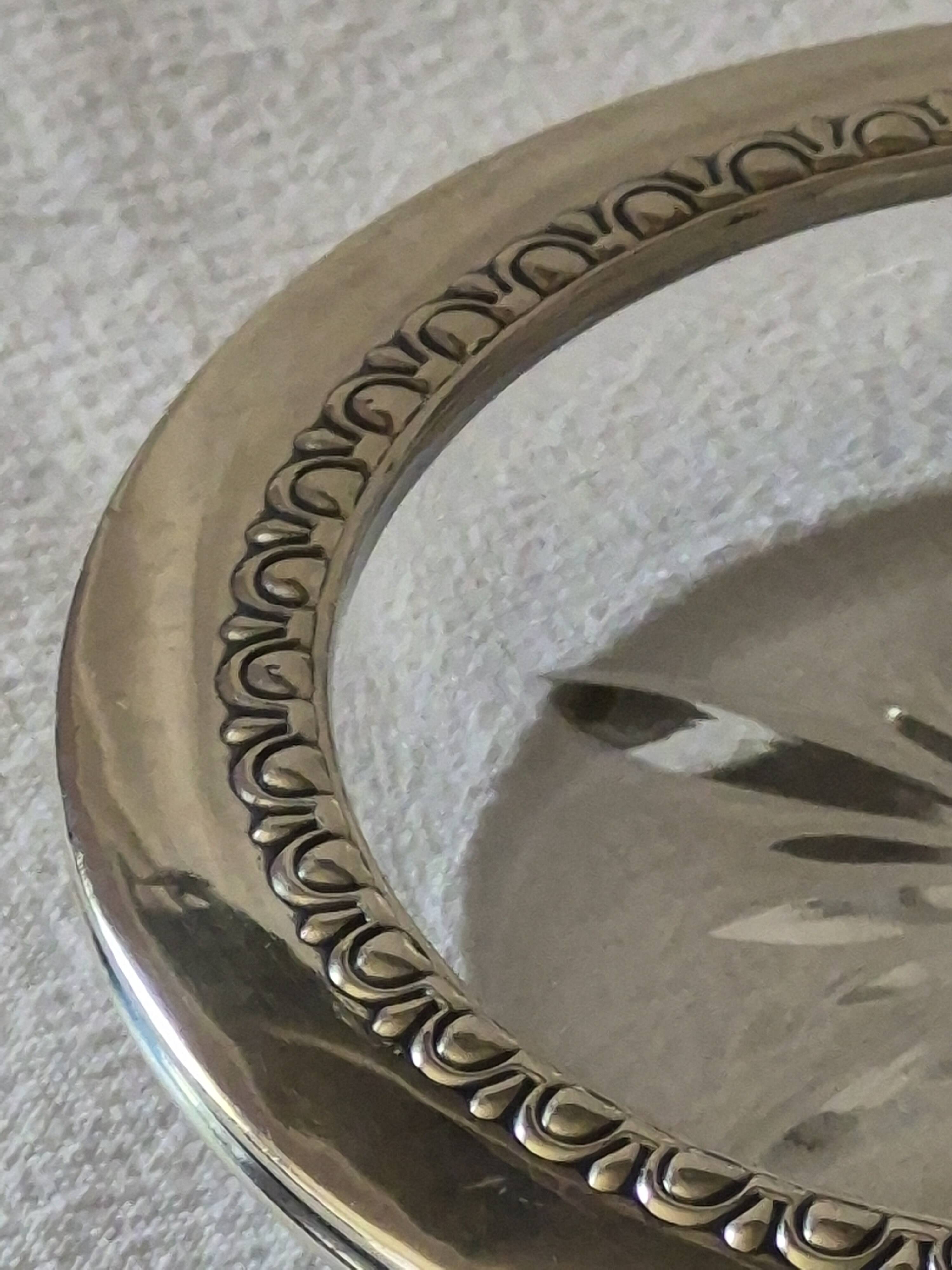 Coaster, 925 silver ring – A573
