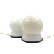 Sergio Asti, Set of 2 "Scafandro" Table Lamps, Candle, Italy 1970s