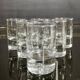 Set of 6 vintage shot glasses