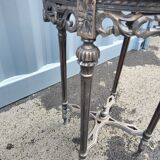 Pair of pedestal tables