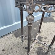 Pair of pedestal tables