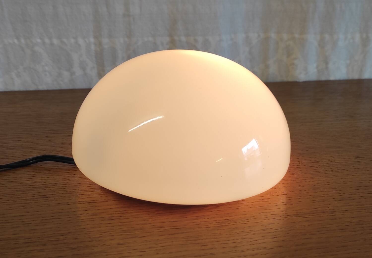 Opaline globe wall light 15 cm - 50s/60s