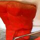 Fauteuil chauffeuse vintage pop 1970’s tubulure chrome