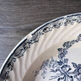 Hollow dish U&C Digoin and Sarreguemines model Fontange