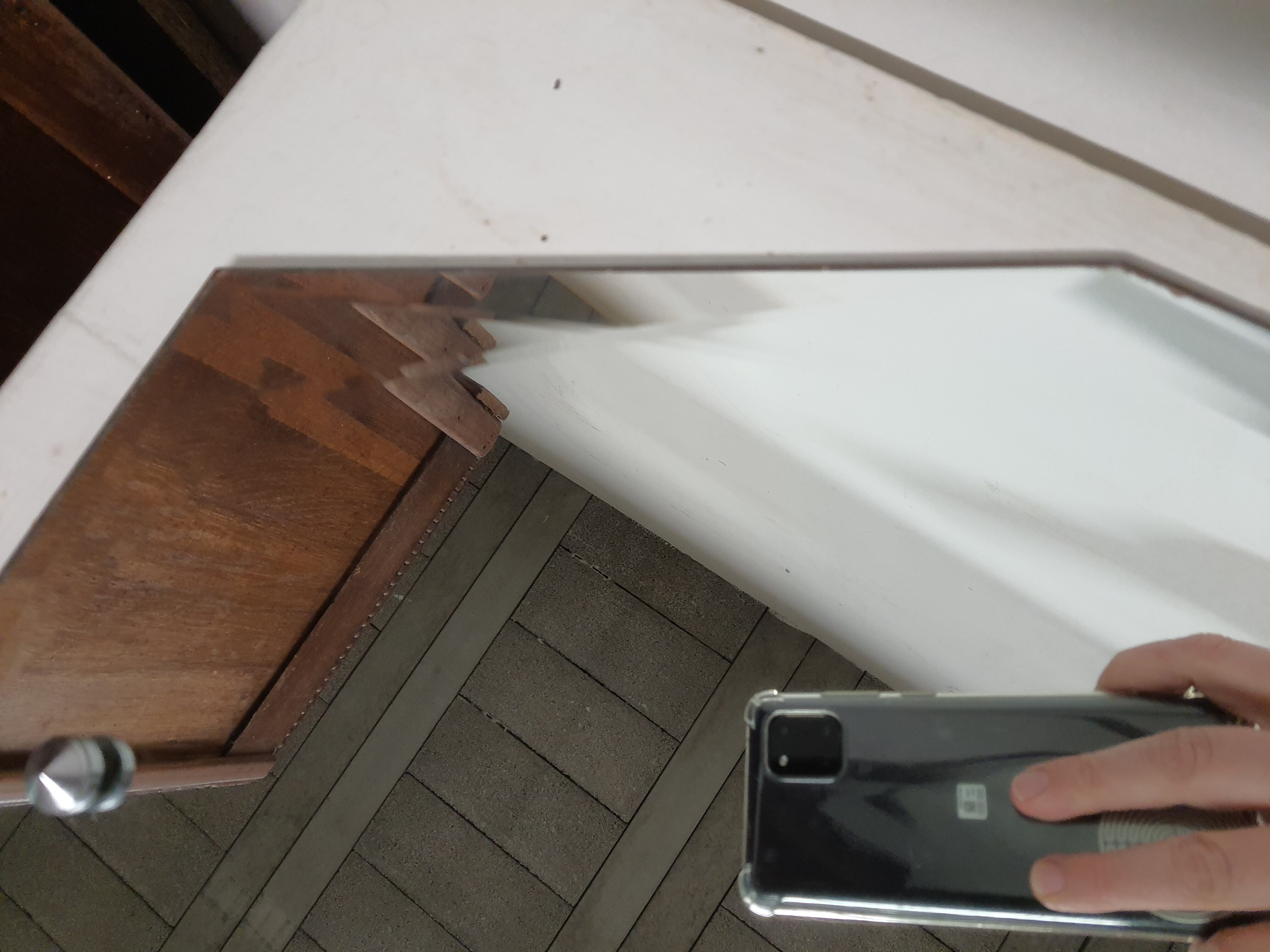 Miroir biseauté