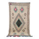 Vintage Moroccan Rug 137 x 266 cm - Berber Rug - Handmade Wool Rug Bohemian