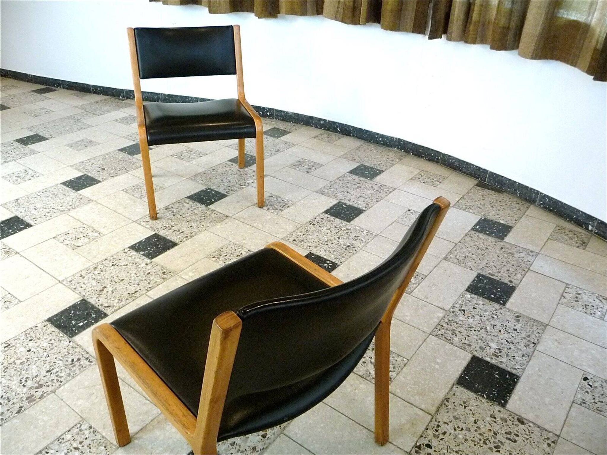 Set of 2 Bentwood Side Chairs by Wilhelm Ritz for Wilkhahn, Germany 1960s
