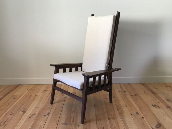 Fauteuil Morris Arts and Crafts vers 1930