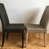Vincent Sheppard's set of 6 chairs in Lloyd Loom