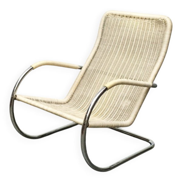 Fauteuil Lounge Vintage Allemand D35 de Tecta
