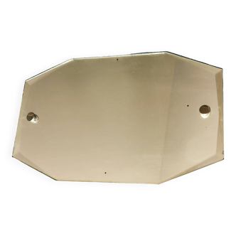 Old art deco style wall mirror