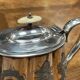 19th century English silver-plated teapot
