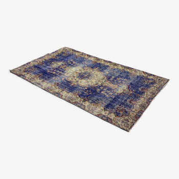 Anatolian handmade vintage rug 262 cm x 152 cm