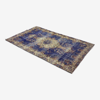 Tapis vintage Anatolien fait main 262 cm x 152 cm