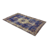 Anatolian handmade vintage rug 262 cm x 152 cm