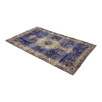 Anatolian handmade vintage rug 262 cm x 152 cm