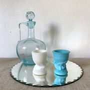 Old chicken hoops in opaline