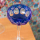 Lot of 5 champagne glasses Martini WMF crystal cabinet