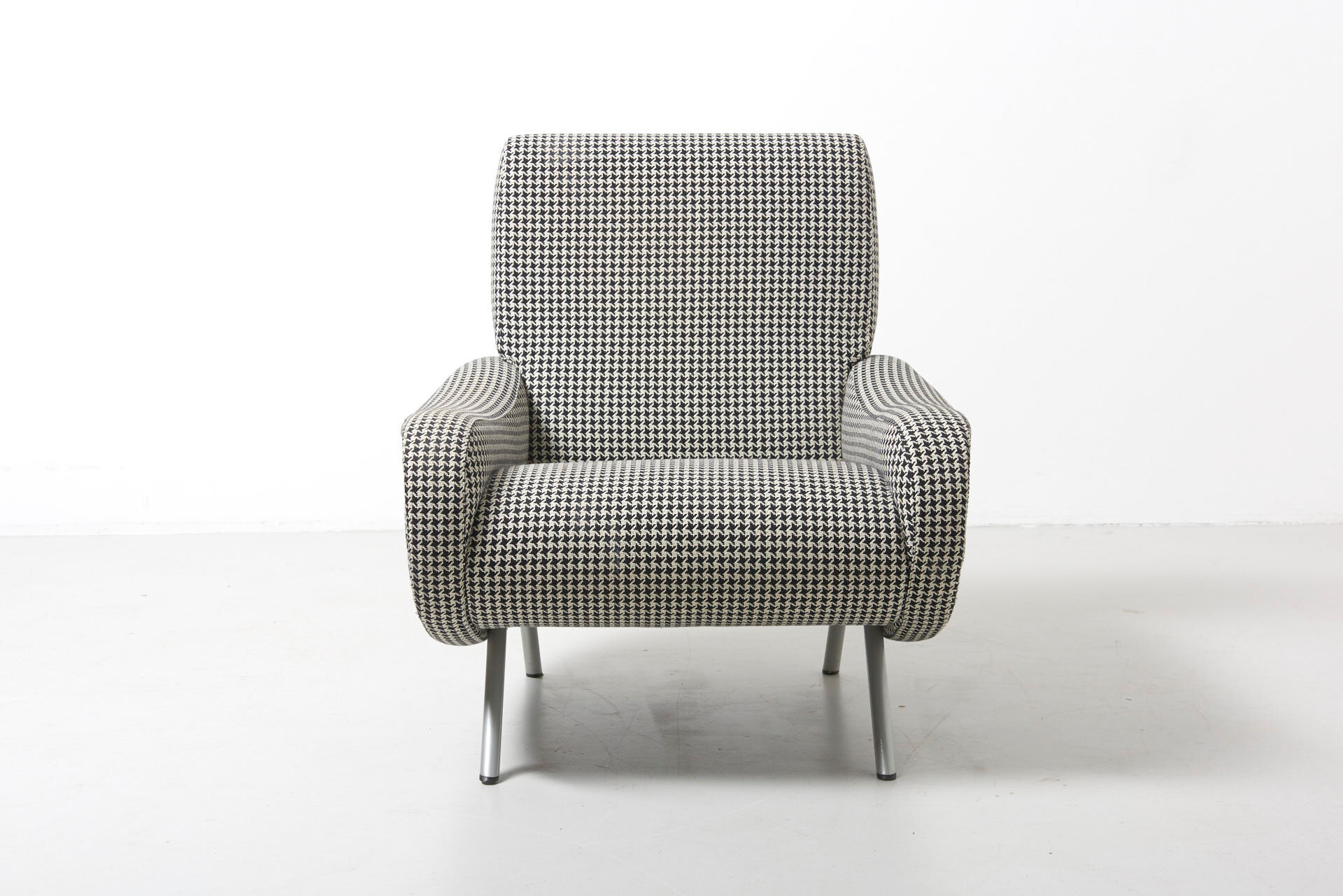 Armchair Lady flesh by Marco Zanuso for Arflex Italian Vintage