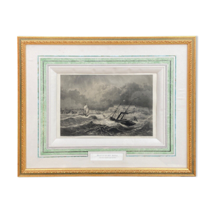 Gravure belle ile en