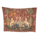 Grande tapisserie jacquard "La Dame à la Licorne" 130X180 cm