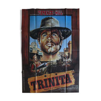 Affiche de cinéma originale "trinita prepare ton cerceuil" Terence Hill