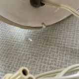 Triple white ceramic dove lamp