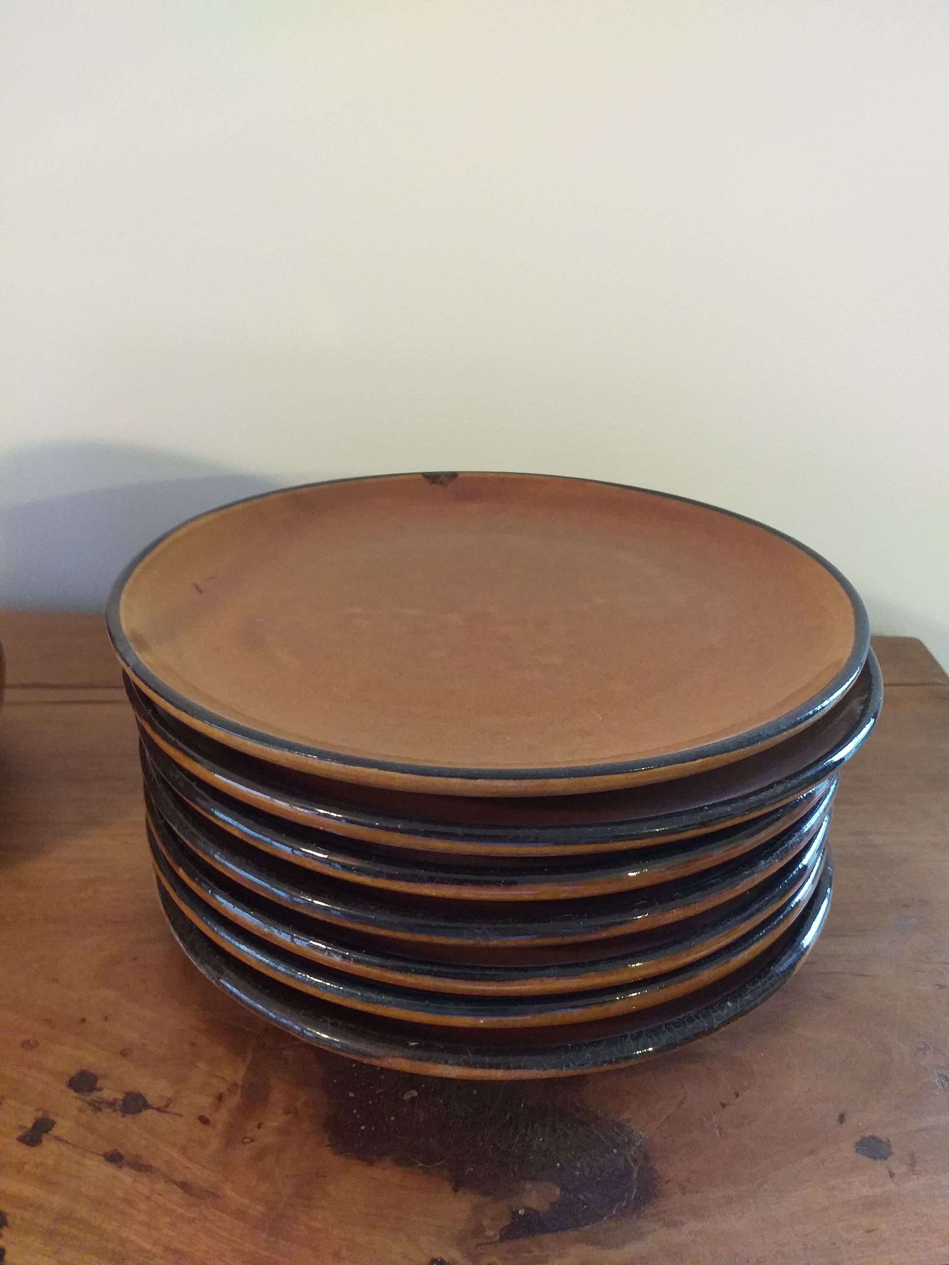 Lot of vintage plates hollow and flat